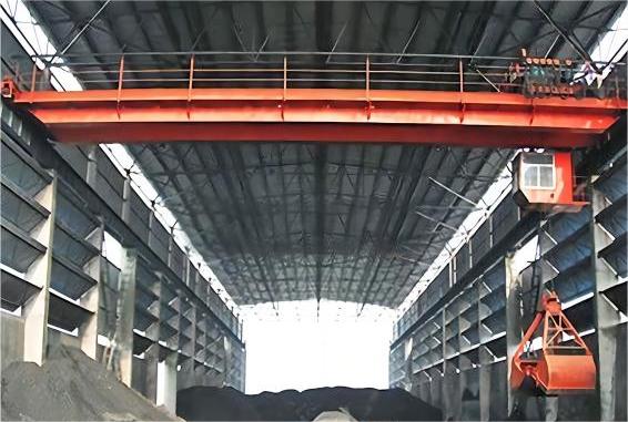 Scrap Grab Overhead Crane