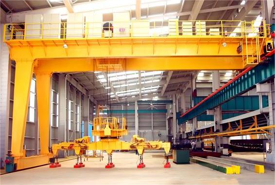 Double Girder Semi Gantry Crane