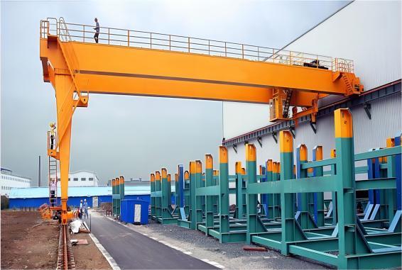 Double Girder Semi Gantry Crane