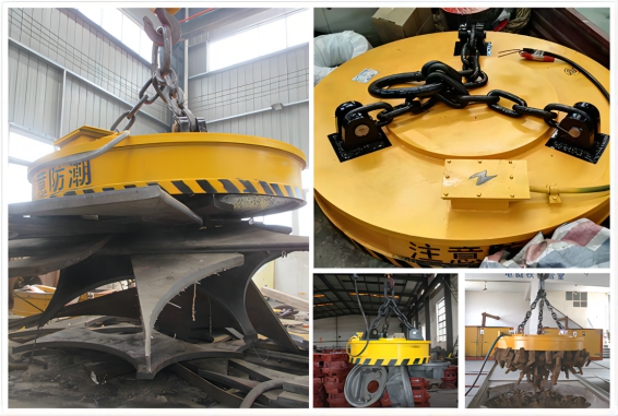 QC Type Electromagnet Crane