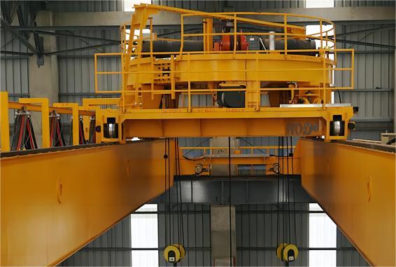 Upper Rotating Electromagnetic Overhead Crane