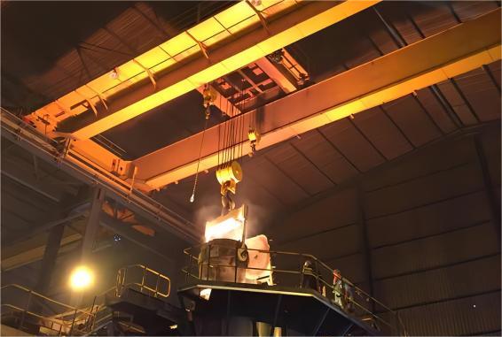 Steel Furnace Charging Crane