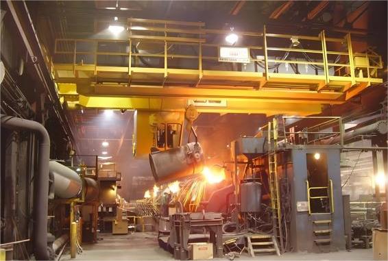 Steel Furnace Charging Crane