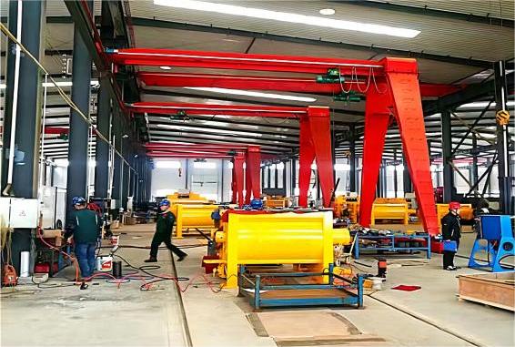 Single Girder Semi Gantry Crane