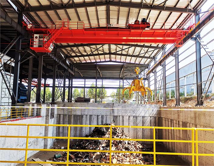 Grab Bucket Overhead Crane