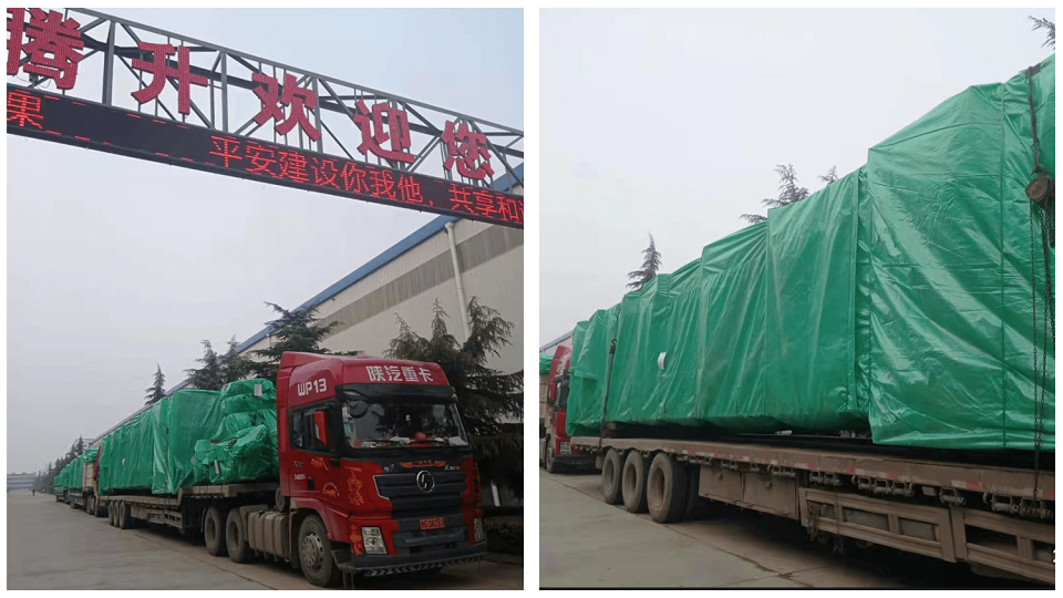 50T Double Girder Gantry Crane Shipment for Rufiji Hydropower Project