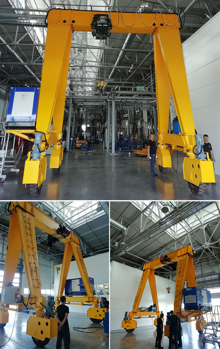 rubber gantry crane