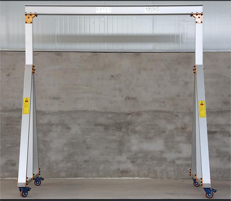 Aluminum gantry crane