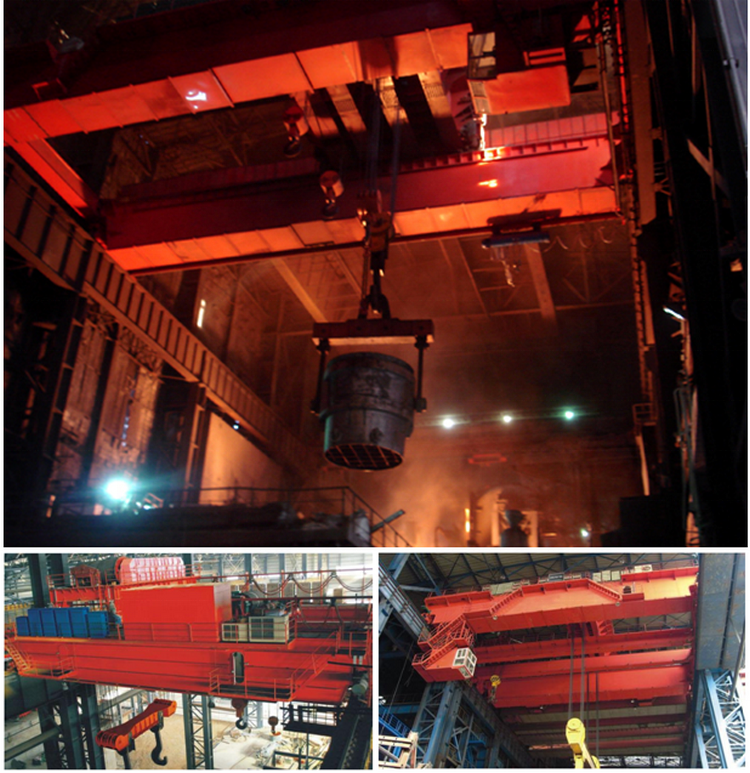 steel plant foundry crane