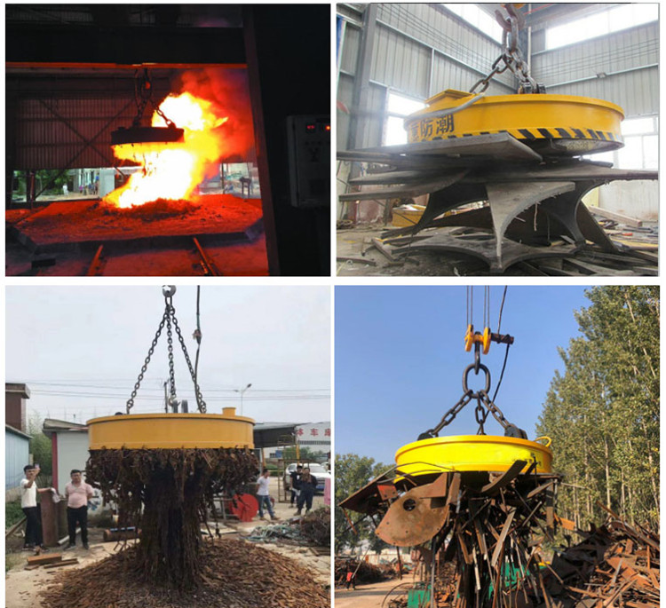 Magnet crane application