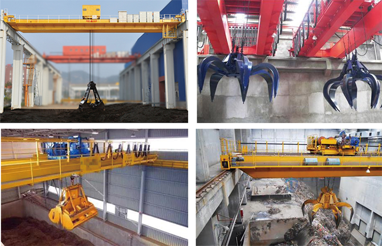 Grab Crane Applications